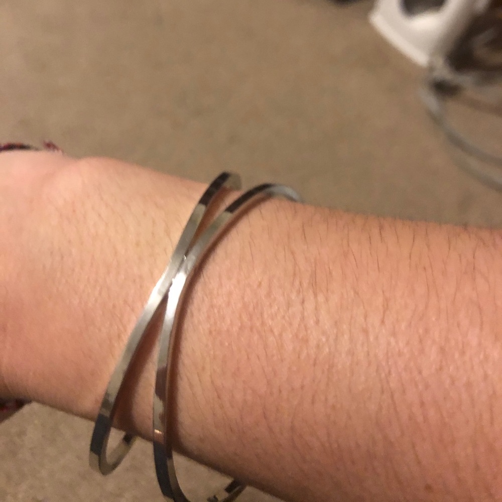 Cuff Bracelet silver